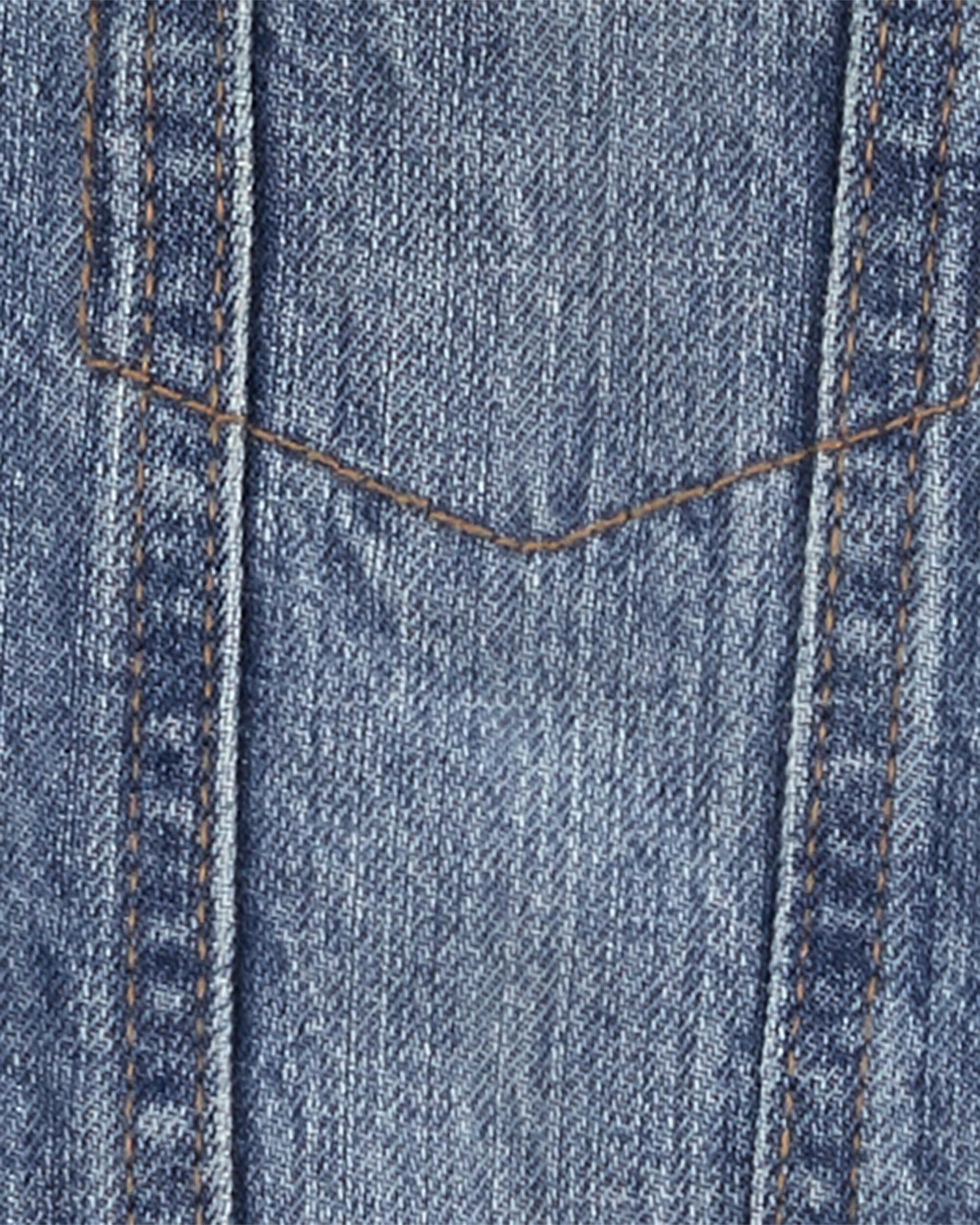 Girls Denim Jacket - Medium Wash - Image 3