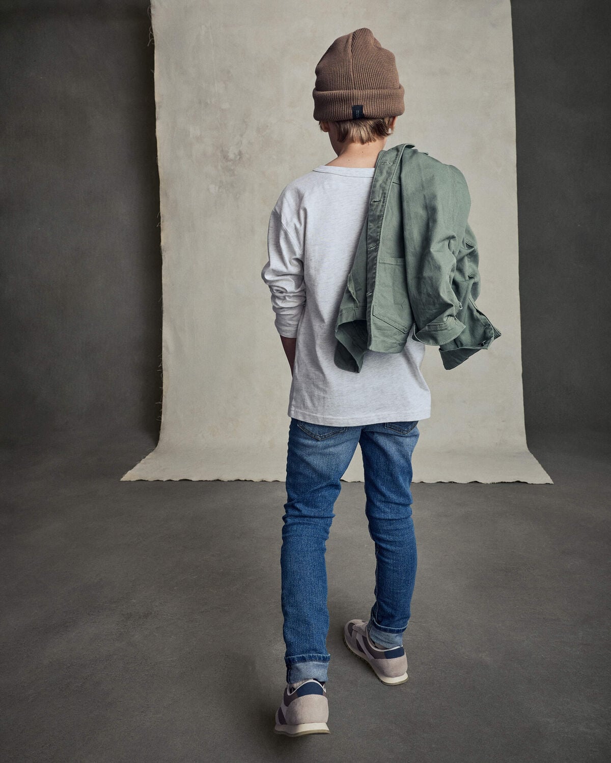 Kid Medium Blue Wash Skinny-Leg Jeans - Image 4