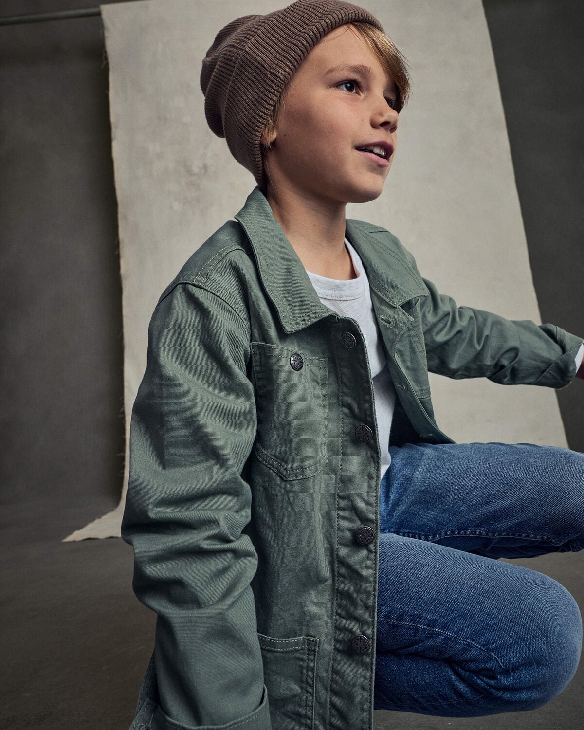 Kid Medium Blue Wash Skinny-Leg Jeans - Image 5