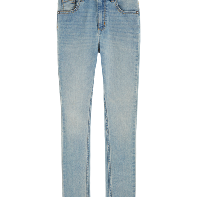 Kid Light Blue Wash Skinny-Leg Jeans