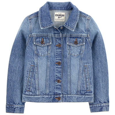 Kid Denim Jacket - Medium Wash