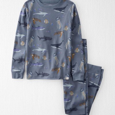 Kids Organic Cotton Pajamas Set
