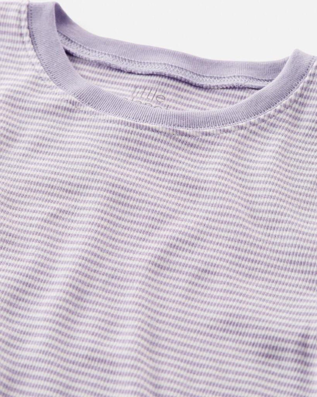 Kid Striped Organic Cotton Pajamas Set - Image 2