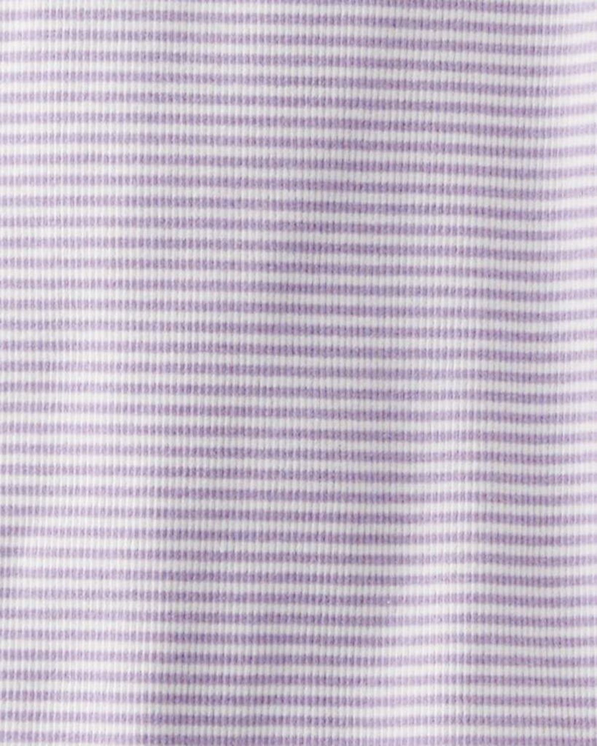 Kid Striped Organic Cotton Pajamas Set - Image 3