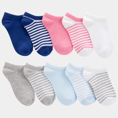 Kid 10-Pack No-Show Socks