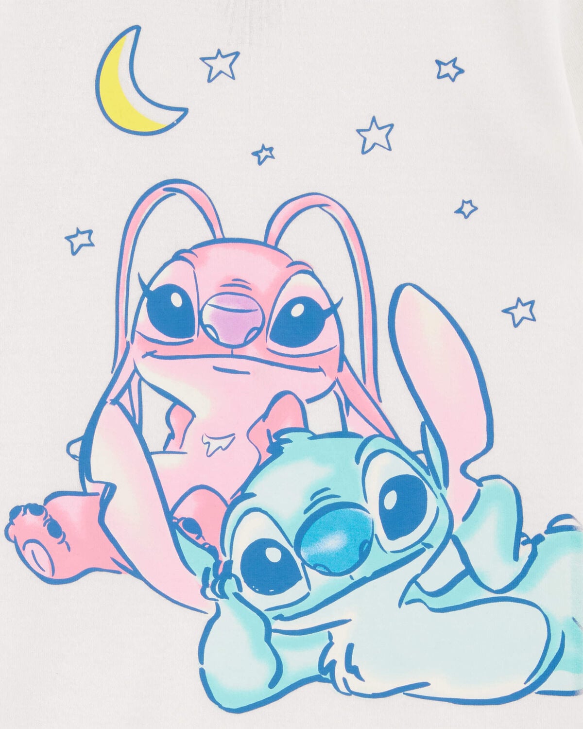 Girls Disney© Lilo & Stitch Snug Fit Cotton 2-Piece Pajamas - Image 2