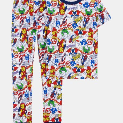 Boys MARVEL©  Snug Fit Cotton 2-Piece Pajamas