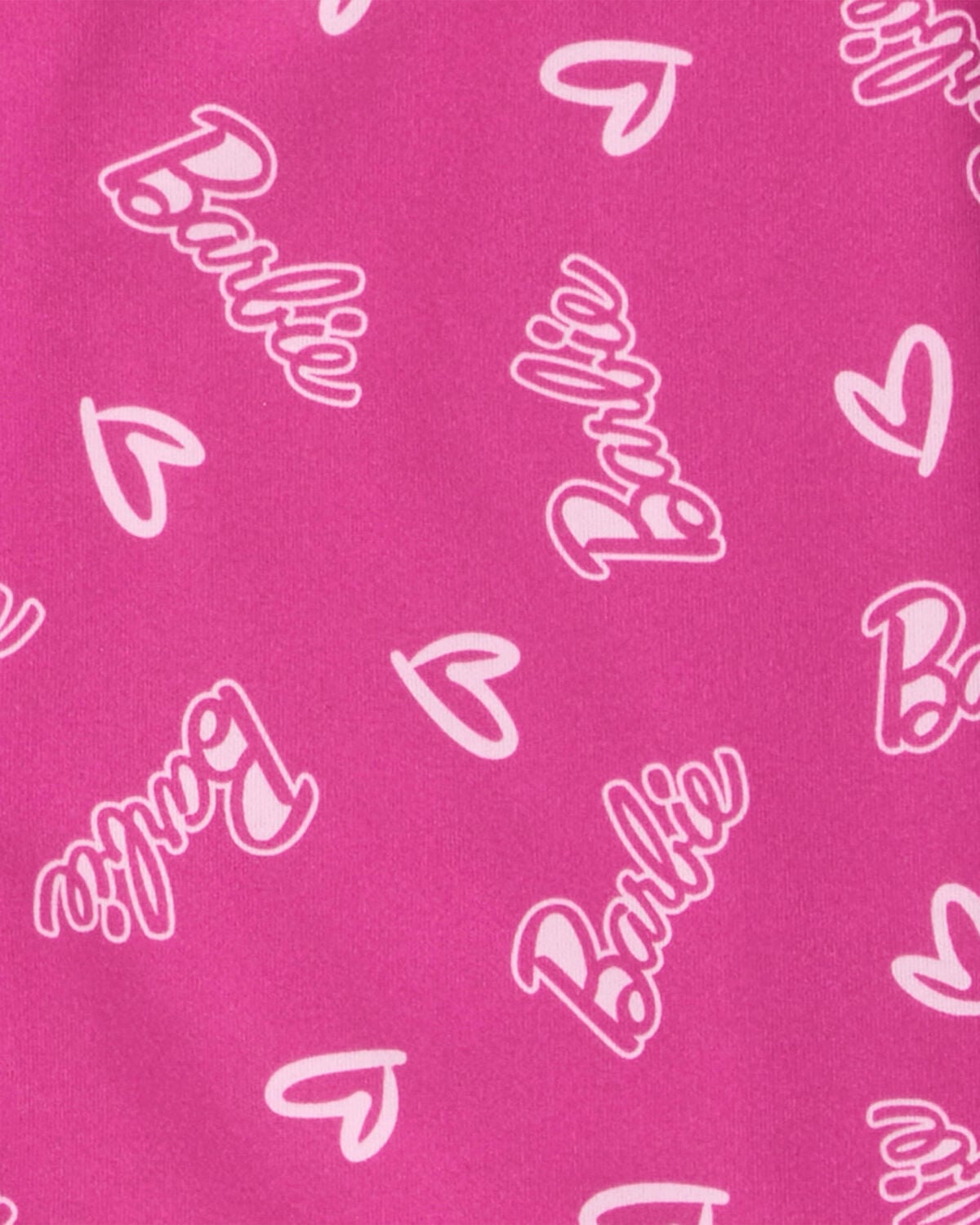 Kid Barbie Coat Style Loose Fit 2-Piece Pajamas - Pink - Image 2