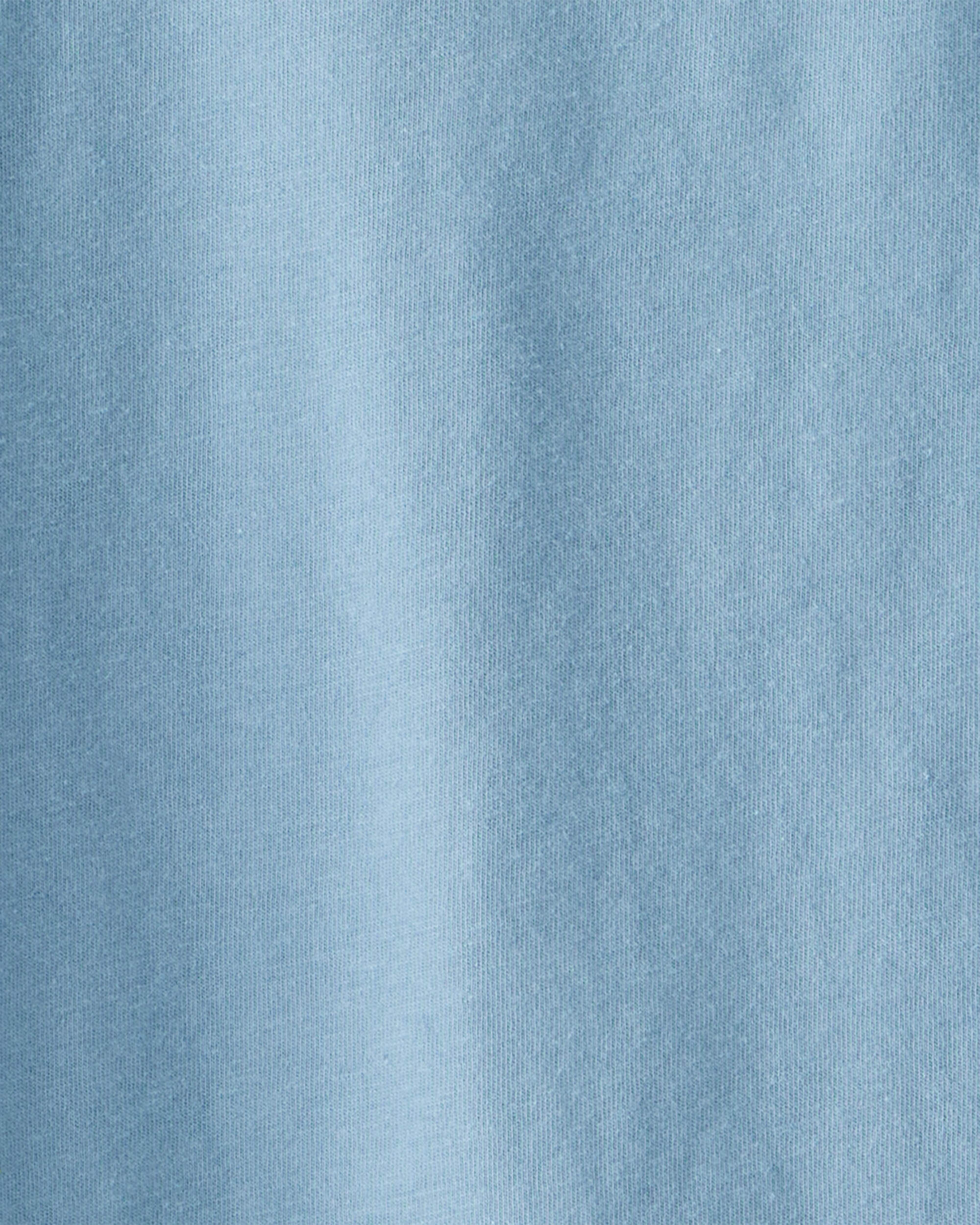 Girls Long-Sleeve Top - Blue - Image 3