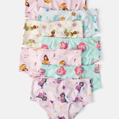Girls 7-Pack Disney© Princess Brief Underwear