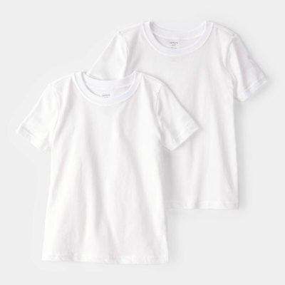 Boys 2-Pack Cotton Undershirts