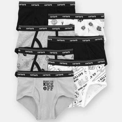 Boys 7-Pack Sports Print Brief Underwear