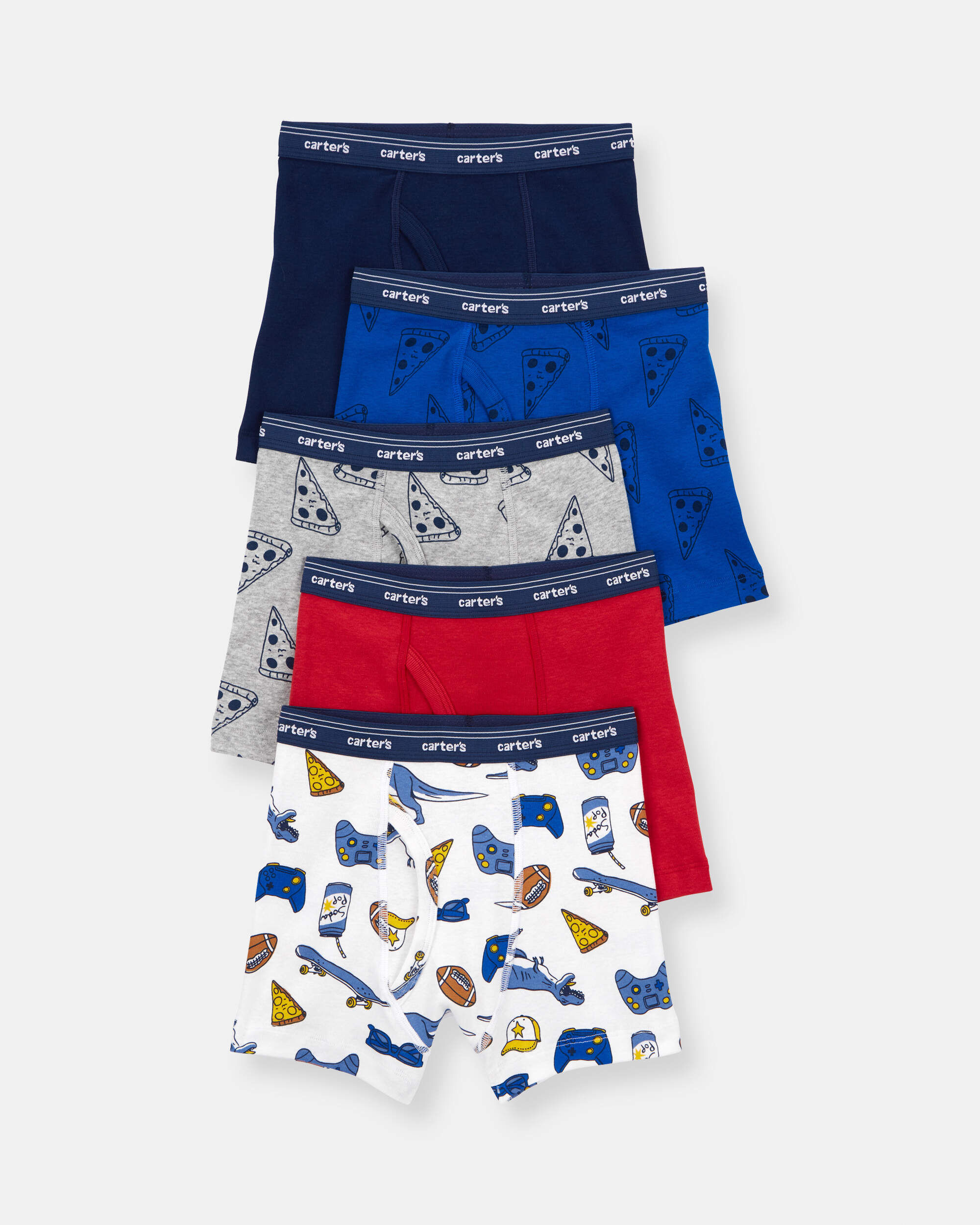 Boys 5-Pack Mesh Boxer Brief Underwear - Image 4