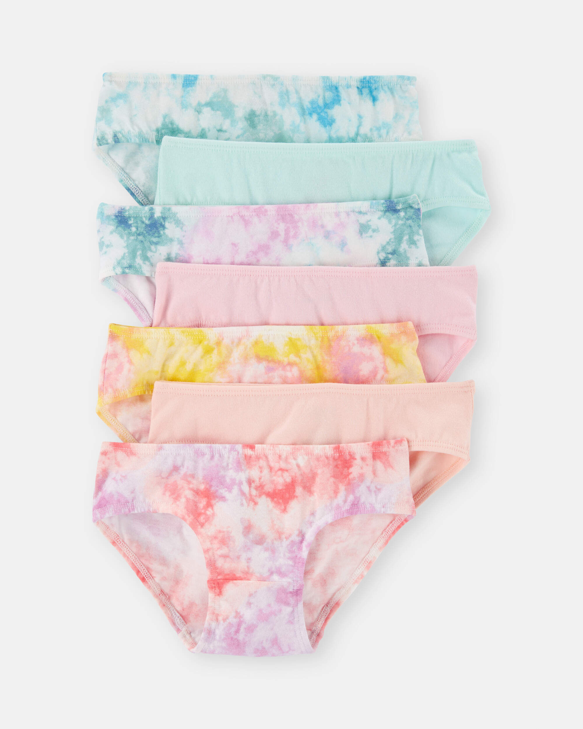 Girls 7-Pack Floral Hipster Underwear - Image 3