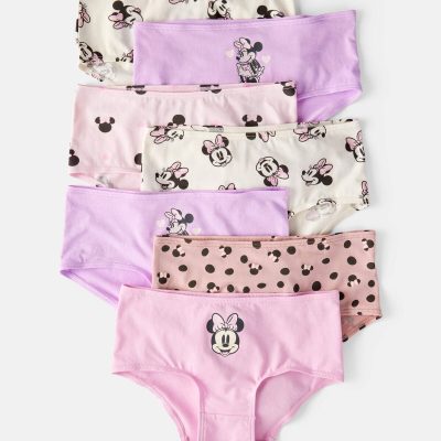 Girls 7-Pack Disney© Minnie Mouse Brief Underwear