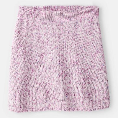 Girls Sweater Skirt - Pink