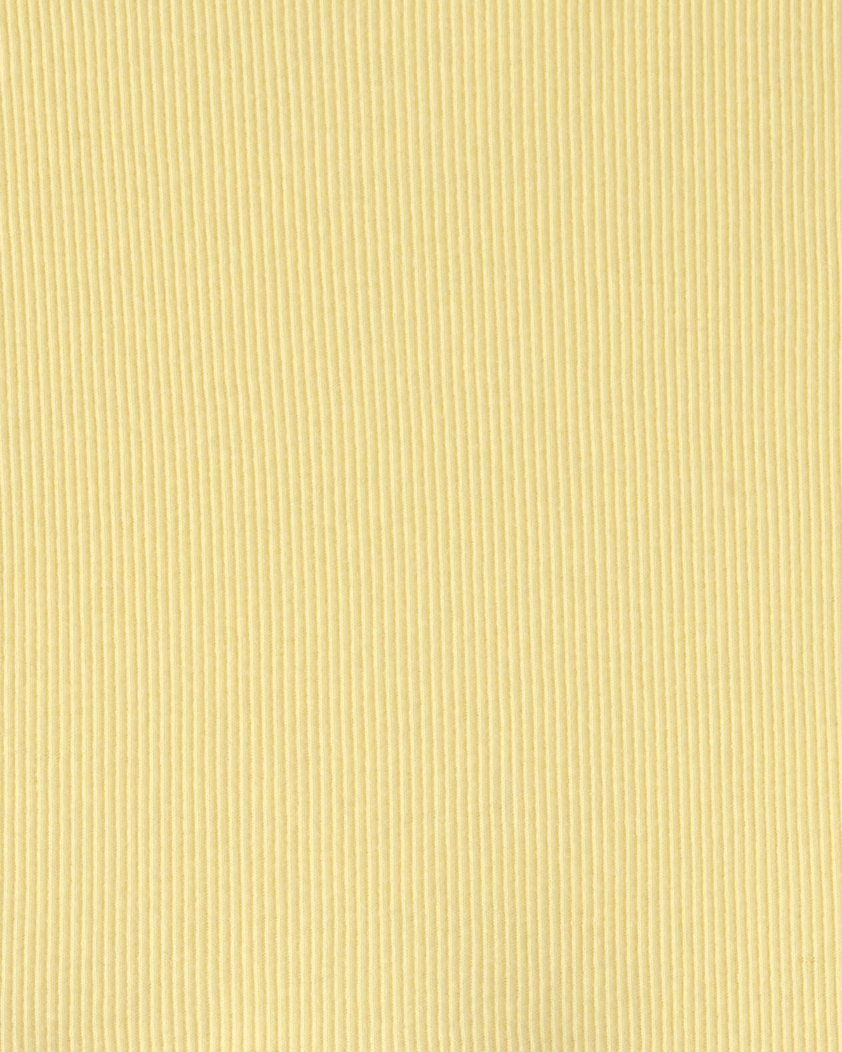Girls Rib Short-Sleeve Dress - Yellow - Image 3