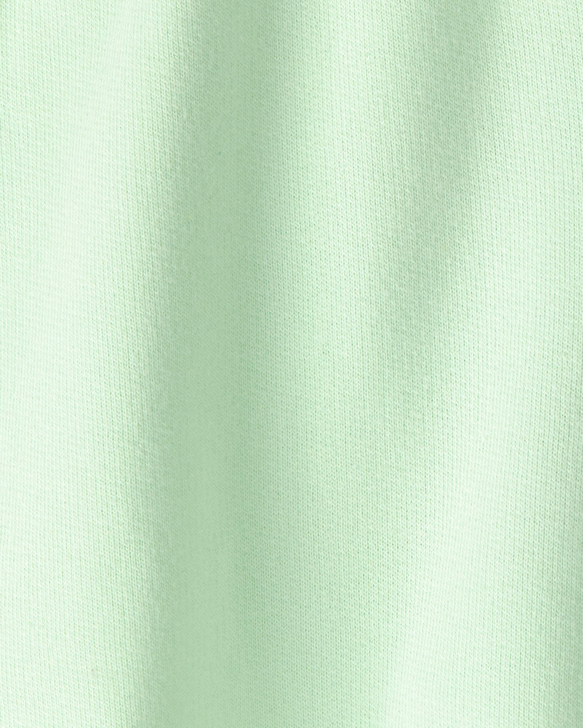 Girls French Terry Shorts - Blue - Image 6