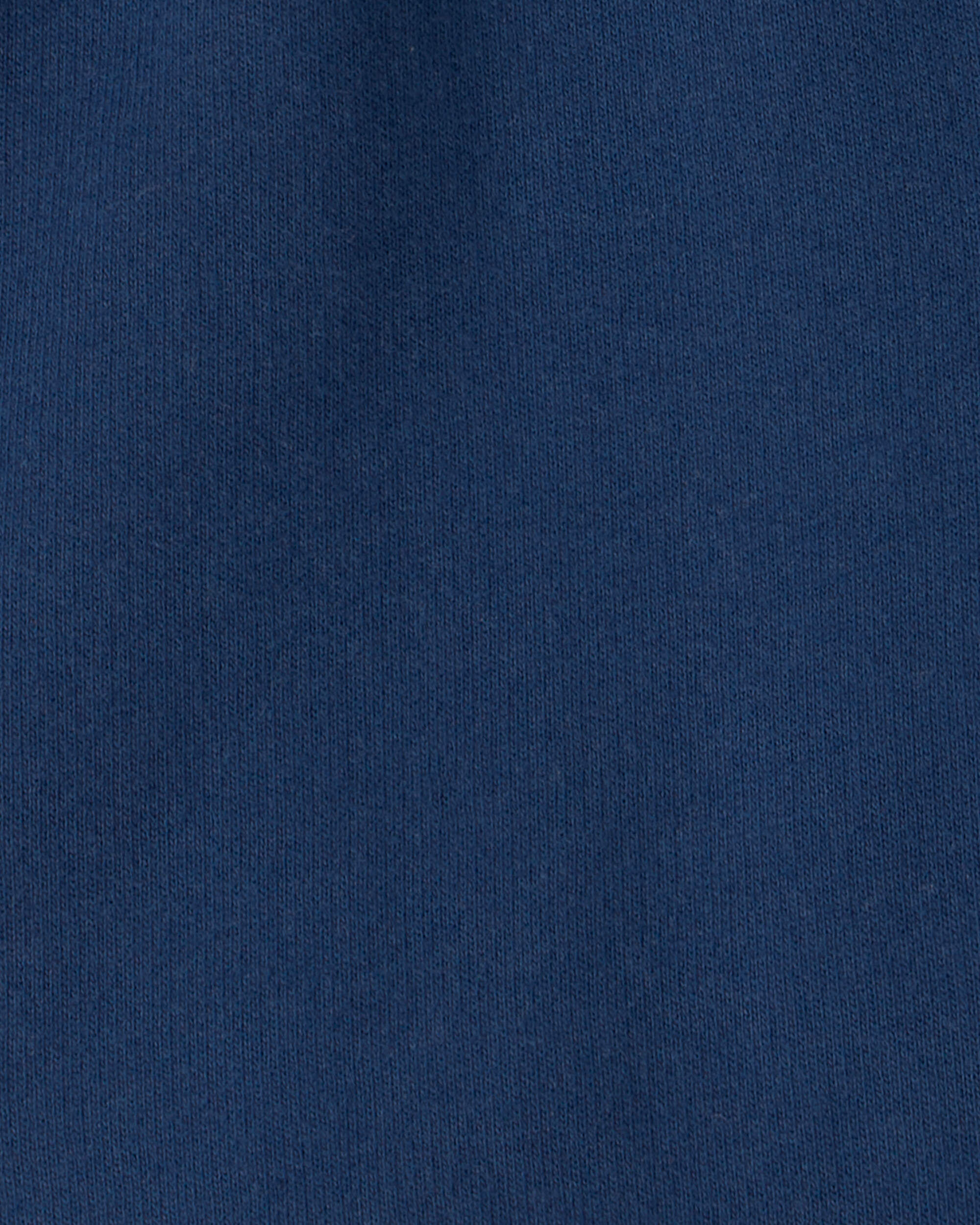 Girls French Terry Shorts - Blue - Image 4