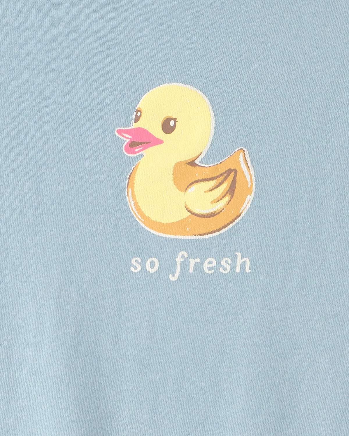 Girls Duck Graphic Tee - Blue - Image 2