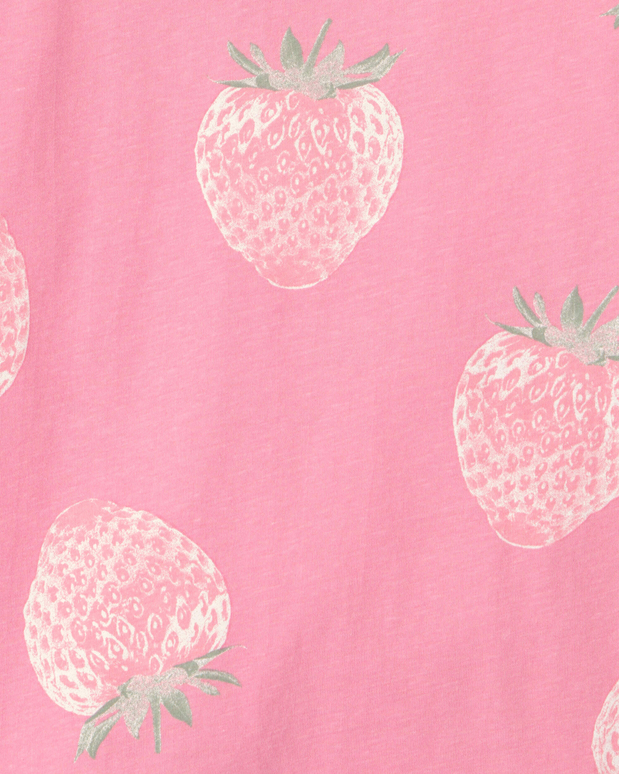 Girls Cherry Top - Green - Image 5
