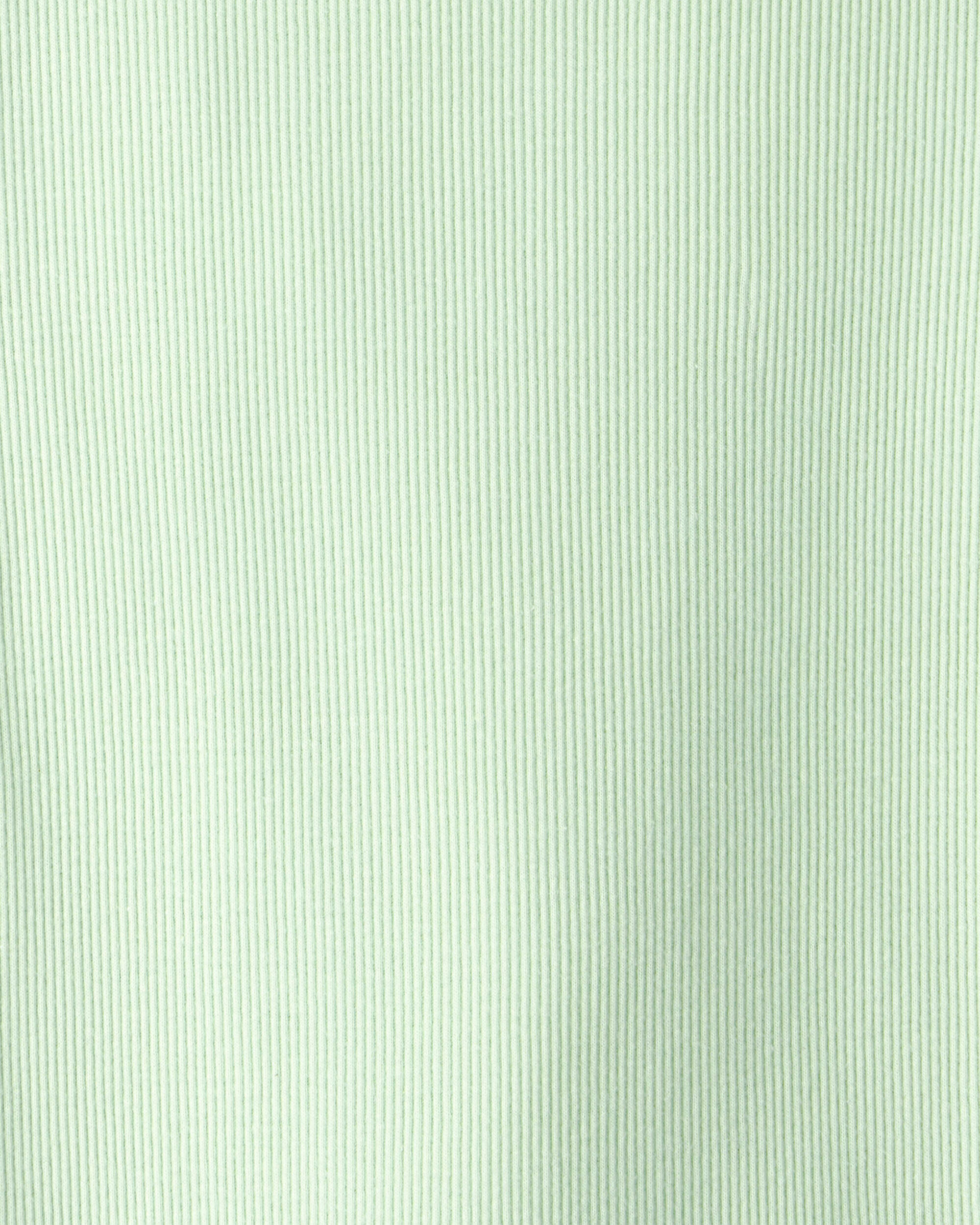 Girls Rib Top - Blue - Image 4
