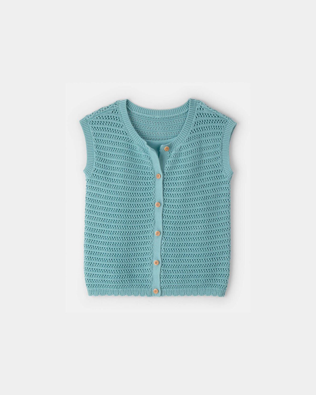 Girls 2-Piece Sweater Top Set - Blue - Image 2