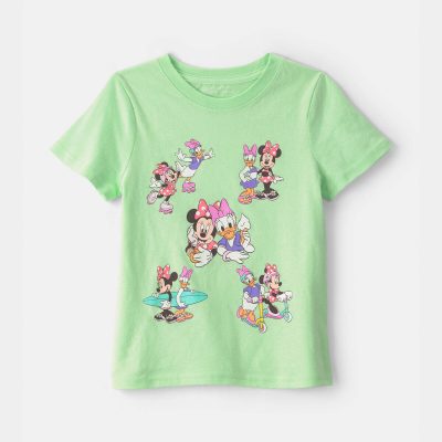 Girls Disney© Minnie Mouse Graphic Tee - Green