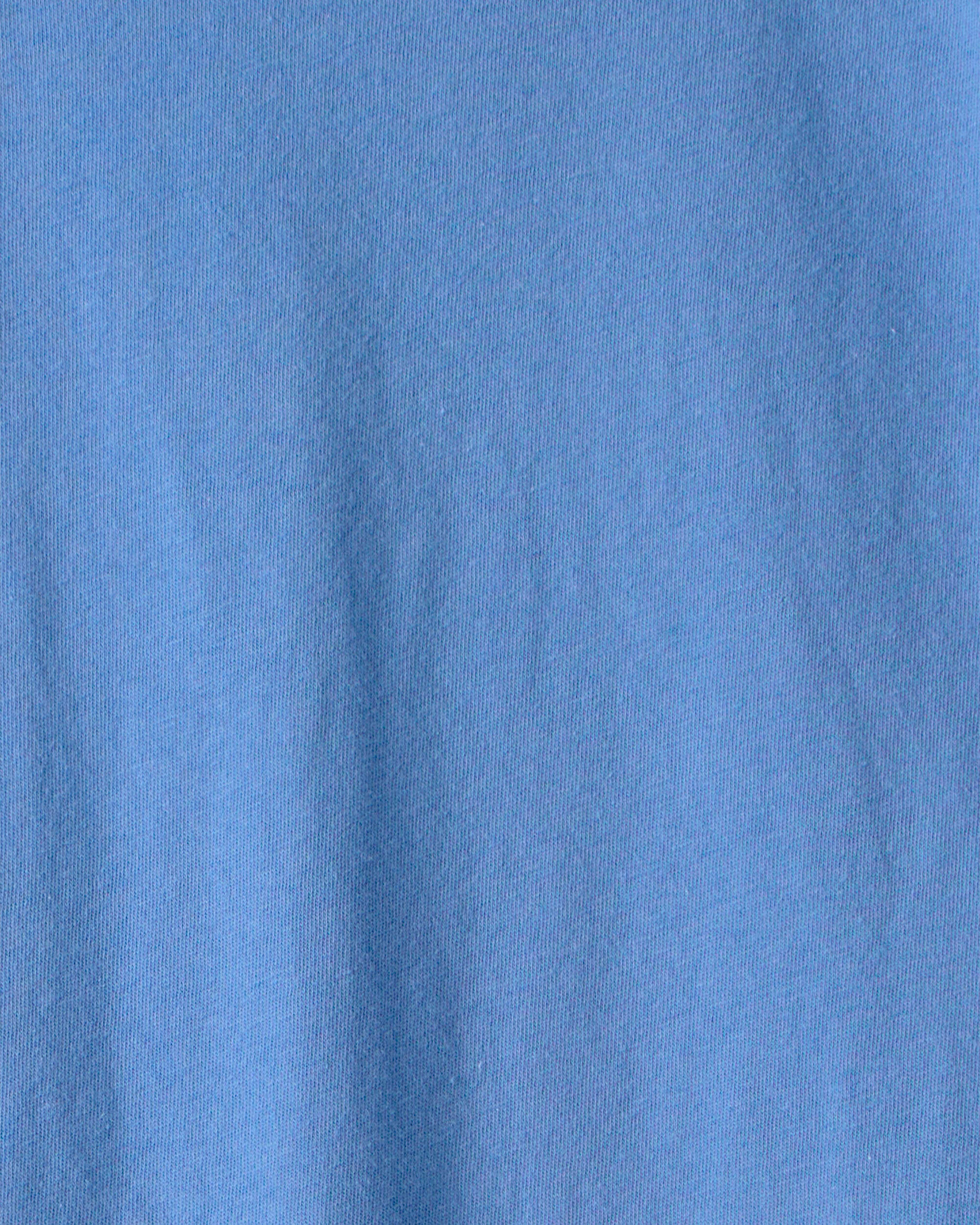 Kids Solid T-Shirt - Blue - Image 3