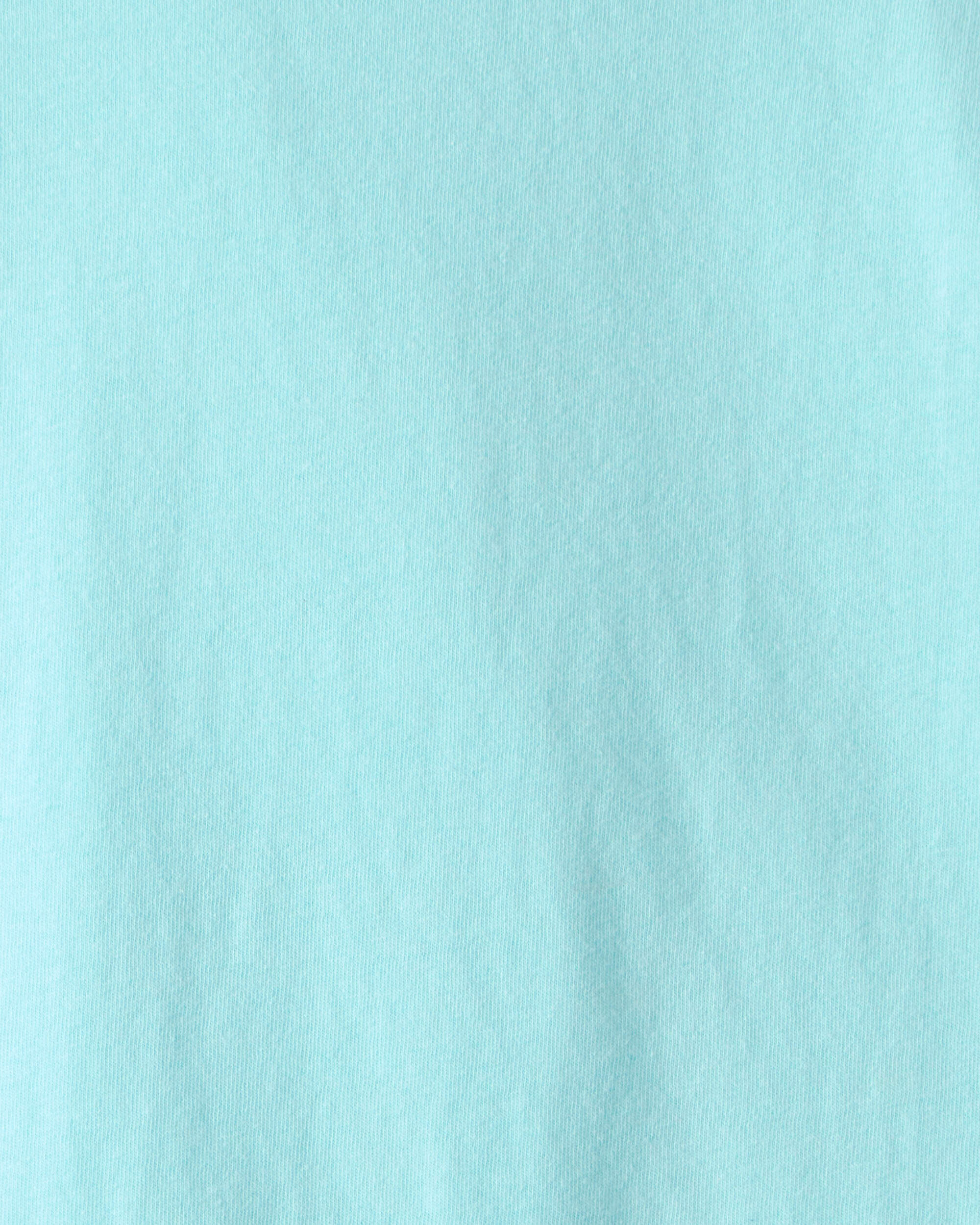 Kids Solid T-Shirt - Blue - Image 4