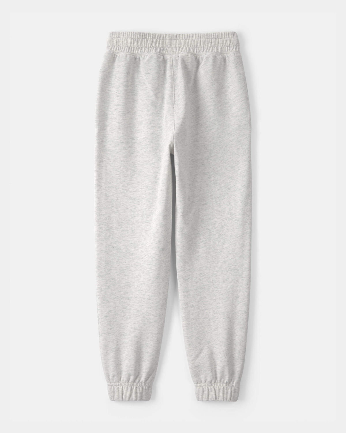 Boys French Terry Joggers - Heather Grey - Image 2