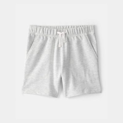 Boys French Terry Shorts - Grey