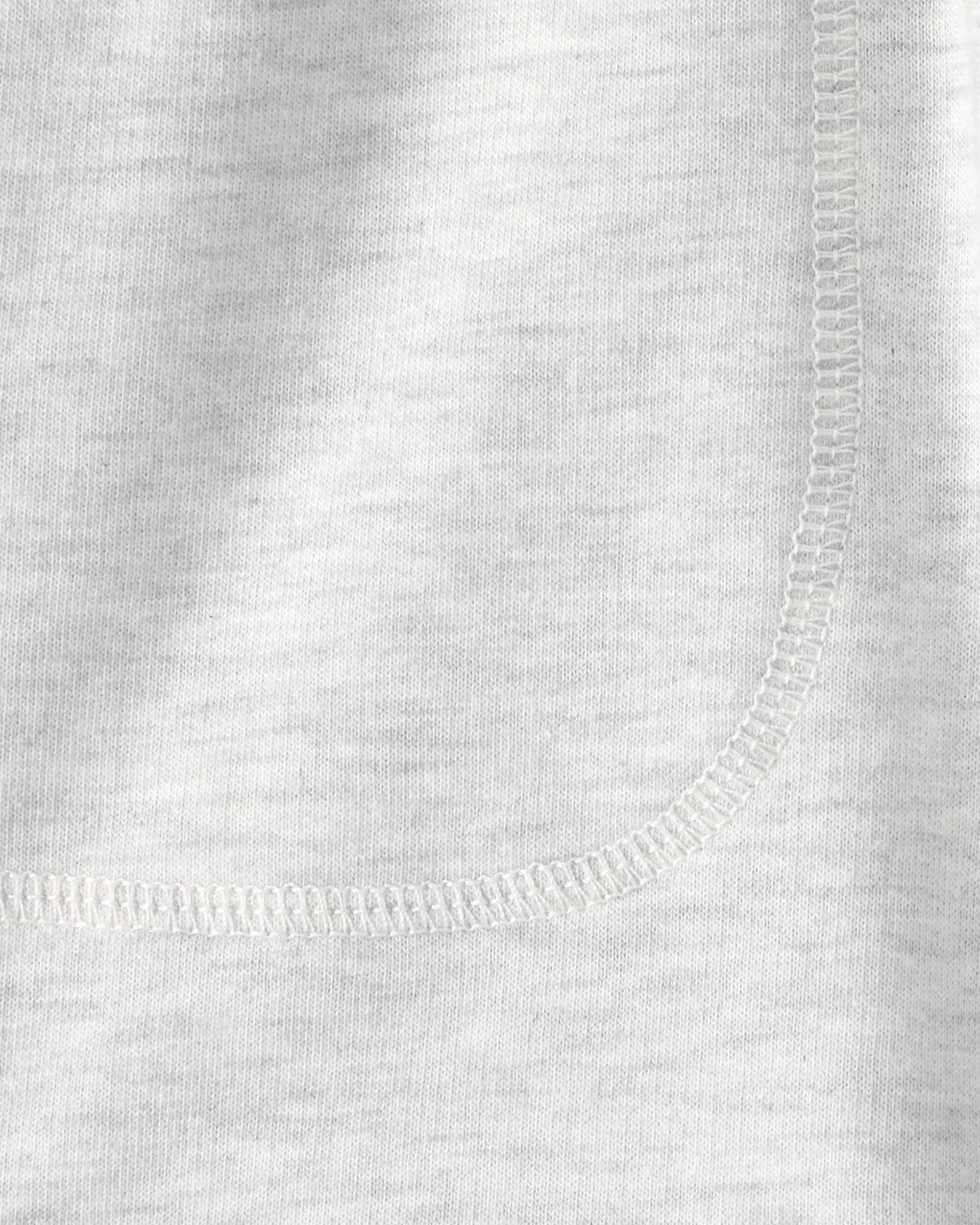 Boys French Terry Shorts - Grey - Image 4
