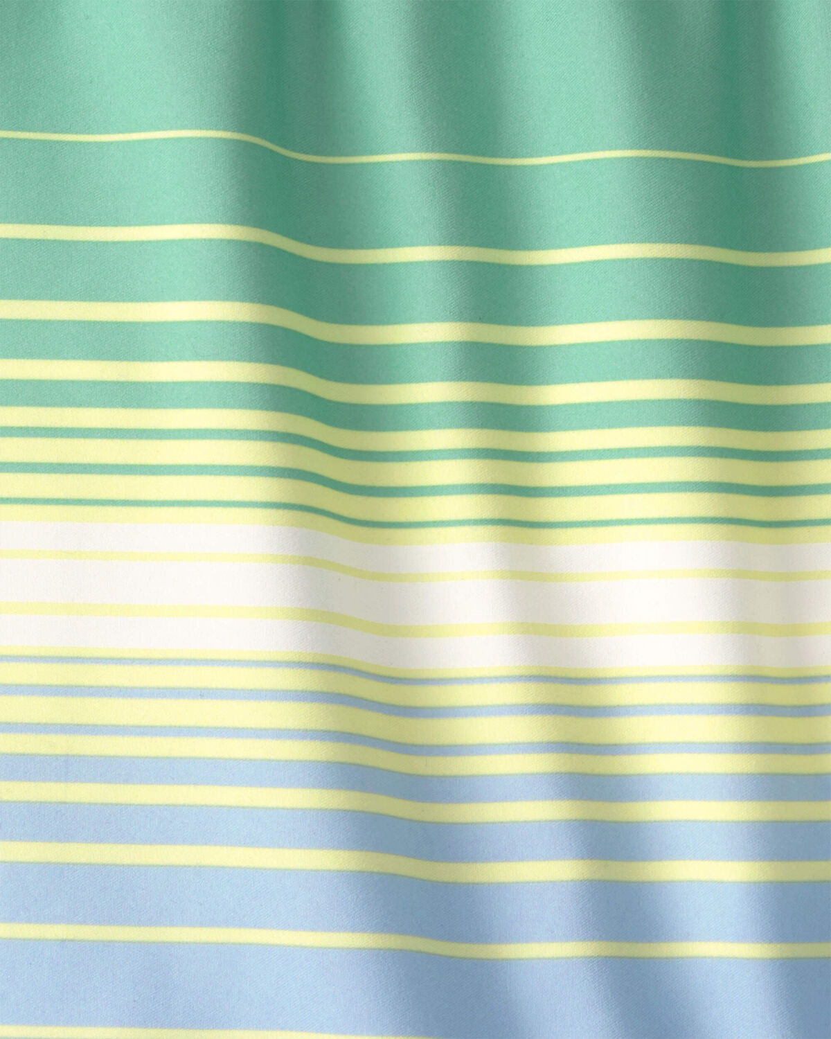 Boys Striped Swim Trunks - Green/Blue - Image 3