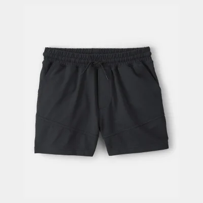 Boys Mesh Active Shorts - Black