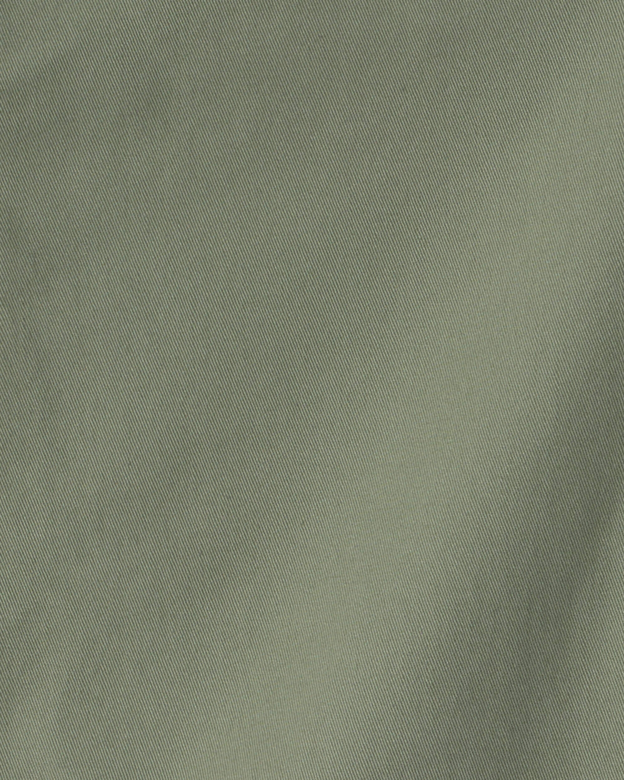 Boys Twill Flat-Front Shorts - Green - Image 4