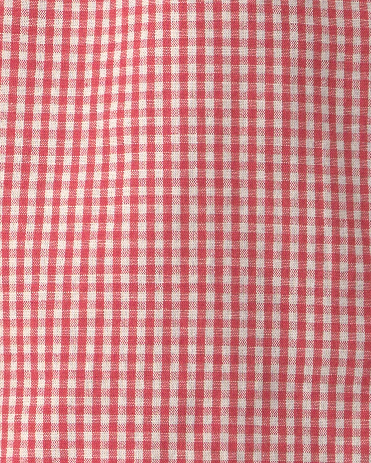 Boys 2-Piece Top & Shirt Set Made with Organic Cotton in Red Gingham - Image 4