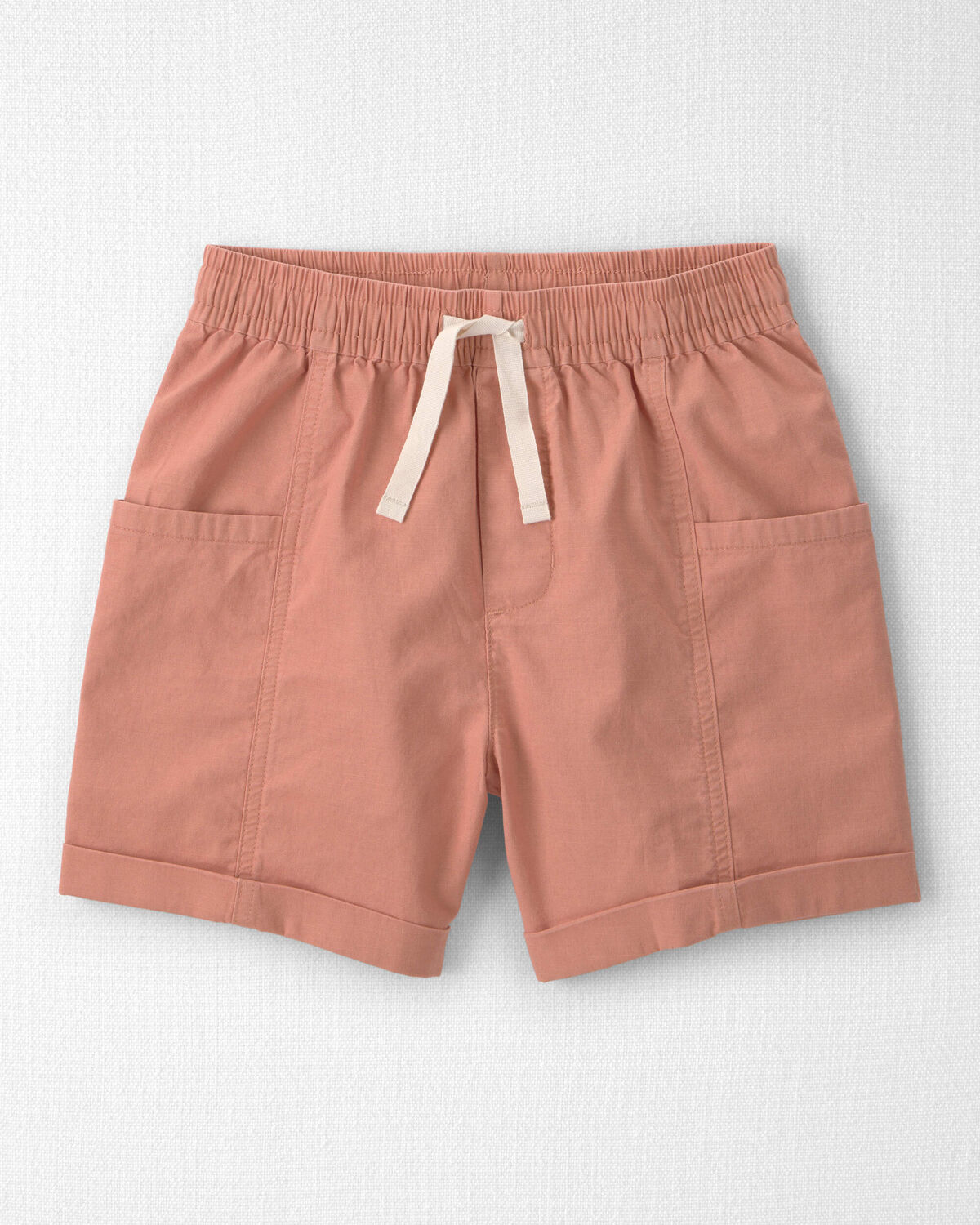Boys 2-Piece Top & Short Set Made with Organic Cotton in Citrus Summer Print - Image 3