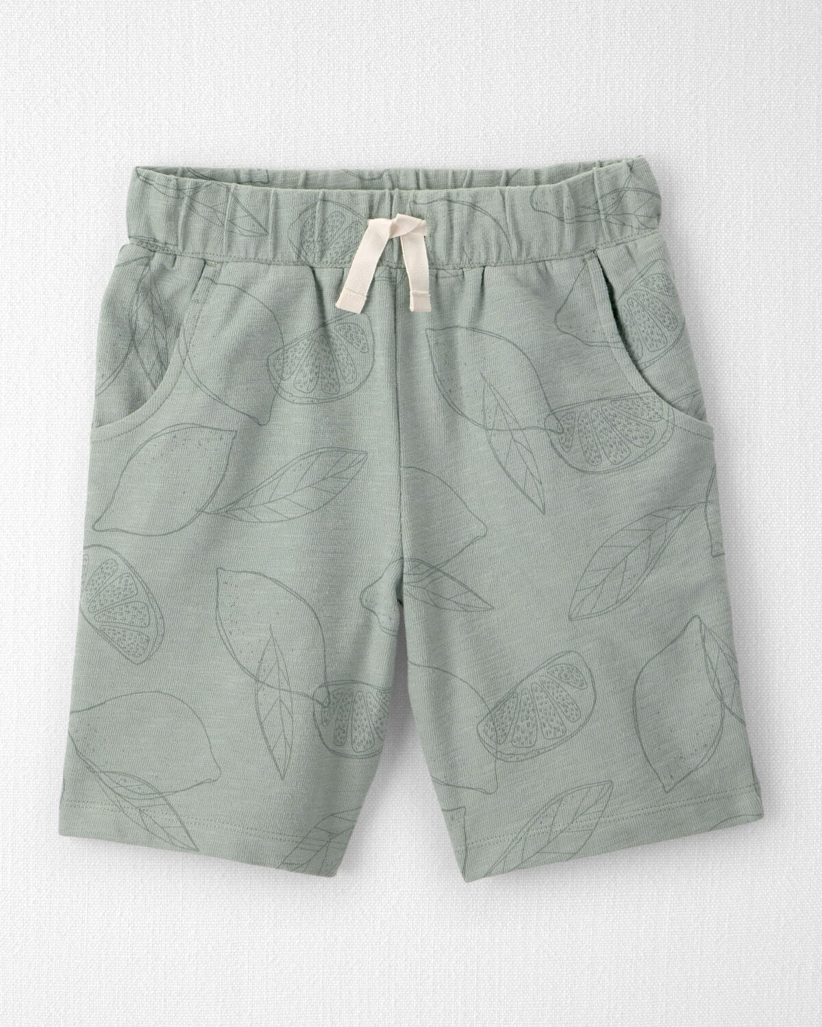Boys 2-Piece Top & Short Set Made with Organic Cotton - Image 2