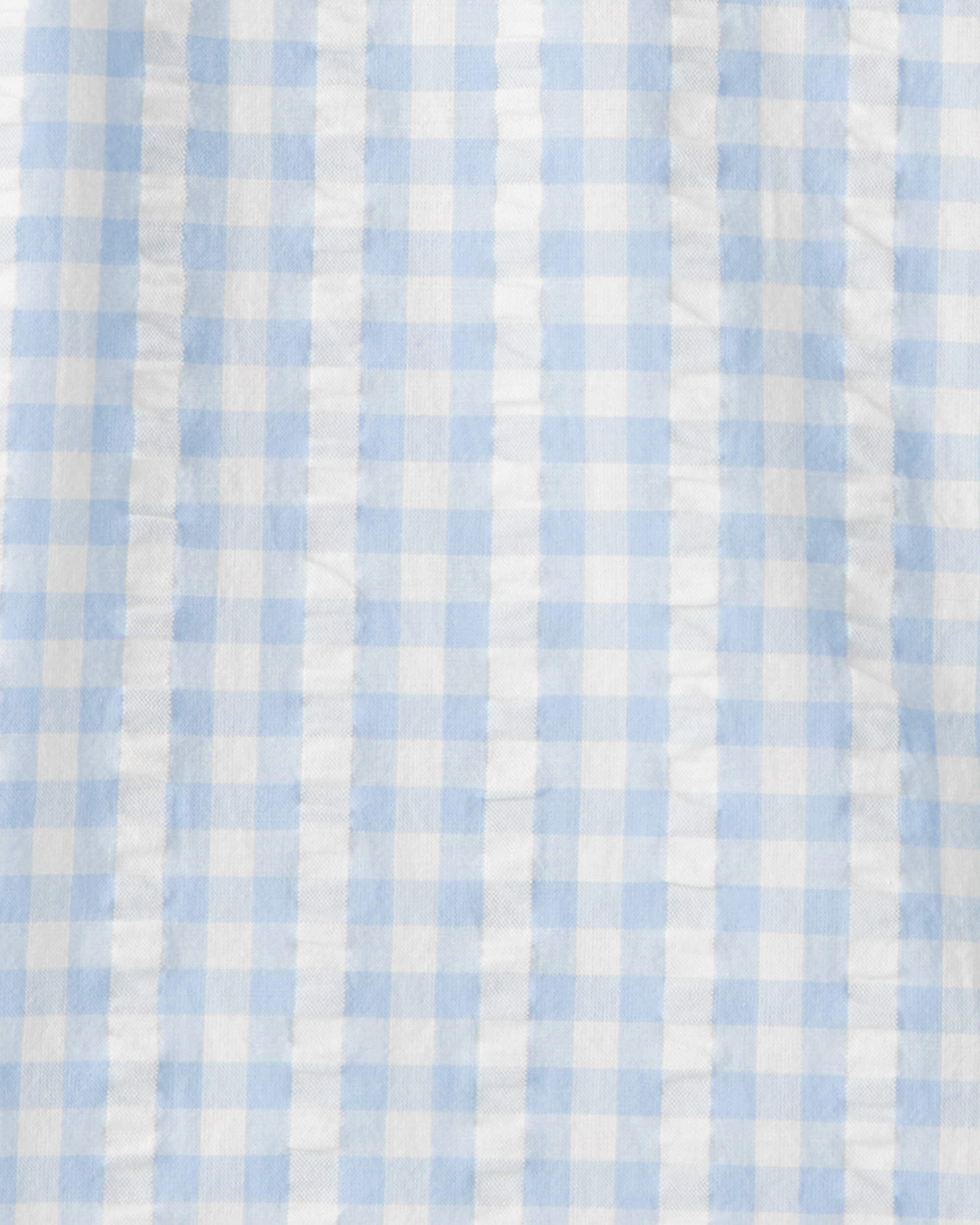 Boys Seersucker Button-Front Shirt Made with Organic Cotton - Image 4
