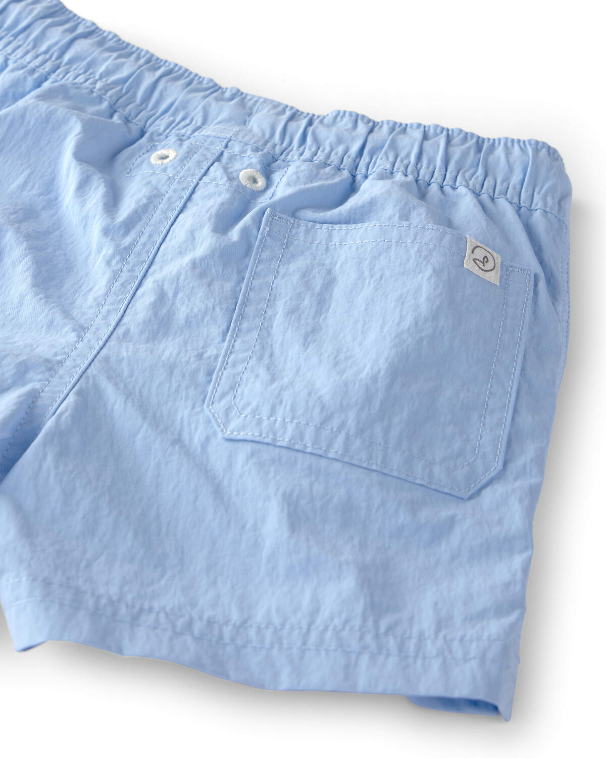 Boys Recycled Solid Swim Trunks - Image 3