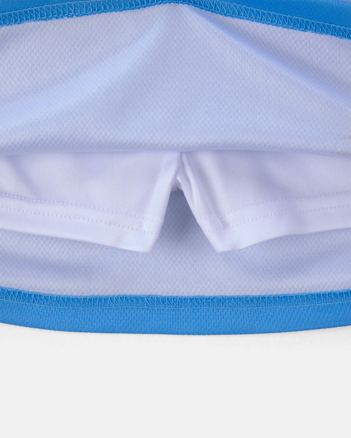 Girls Umbro Argentina Active Skort - Light Blue/White - Image 5