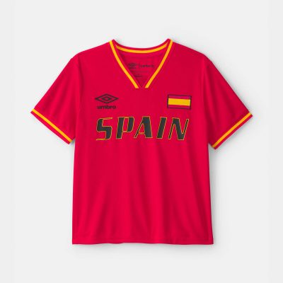 Kids Umbro Spain Soccer Jersey - Red