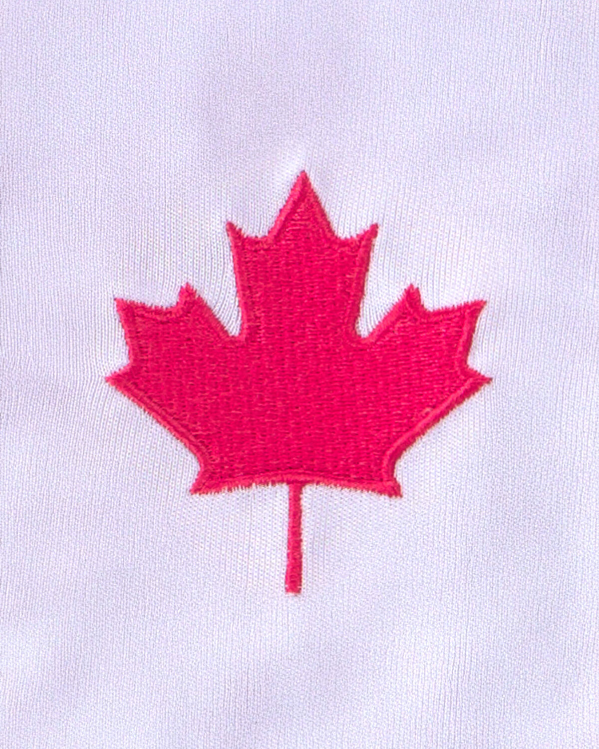 Kids Umbro Canada Soccer Jersey - Red/White - Image 5
