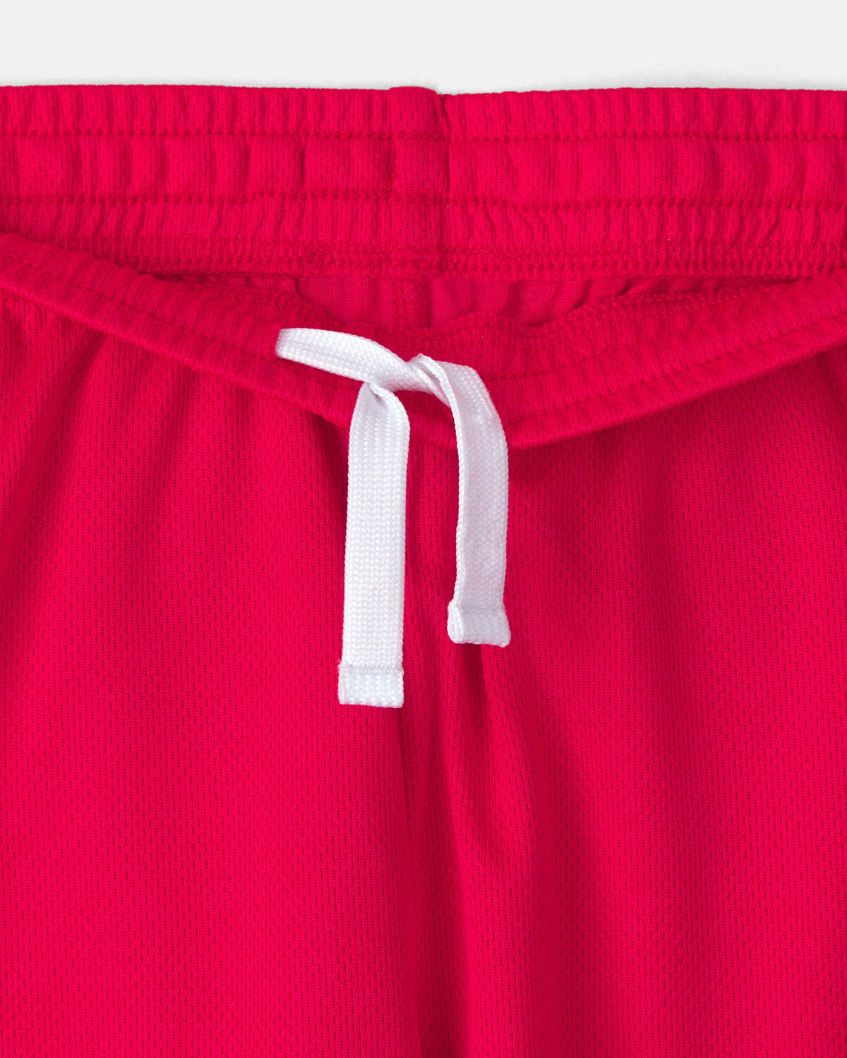 Kids Umbro Canada Mesh Soccer Shorts - Red/White/Black - Image 6