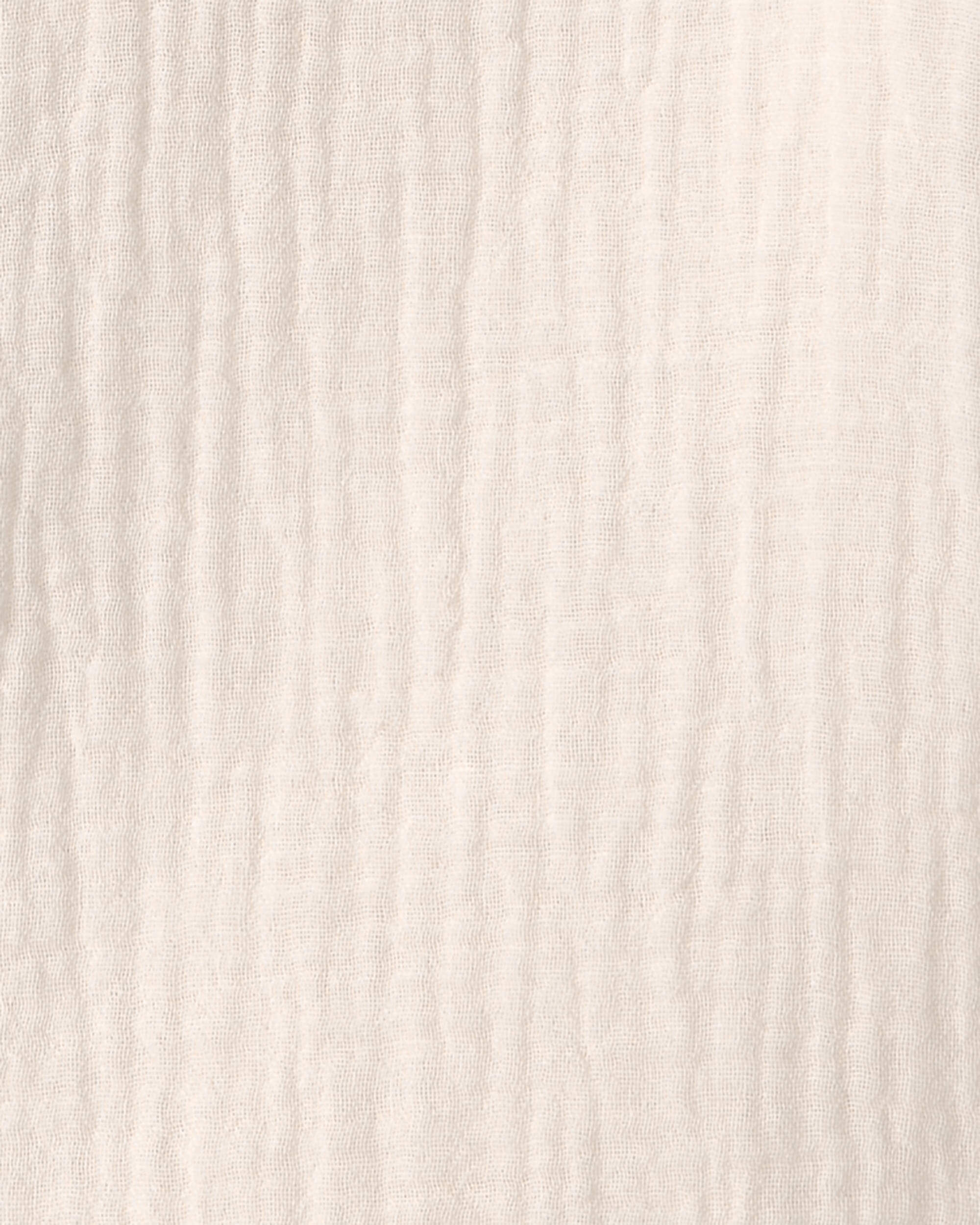 Girls Gauze Short-Sleeve Top - Cream - Image 3