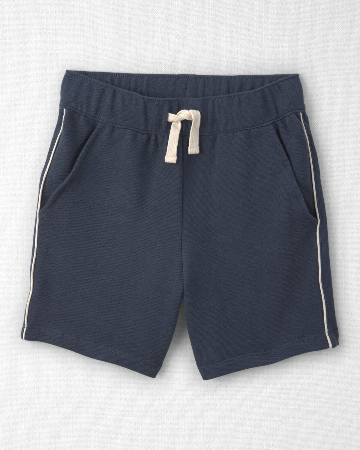 Kids 2-Piece Organic Cotton French Terry Pullover & Short Set - Image 2
