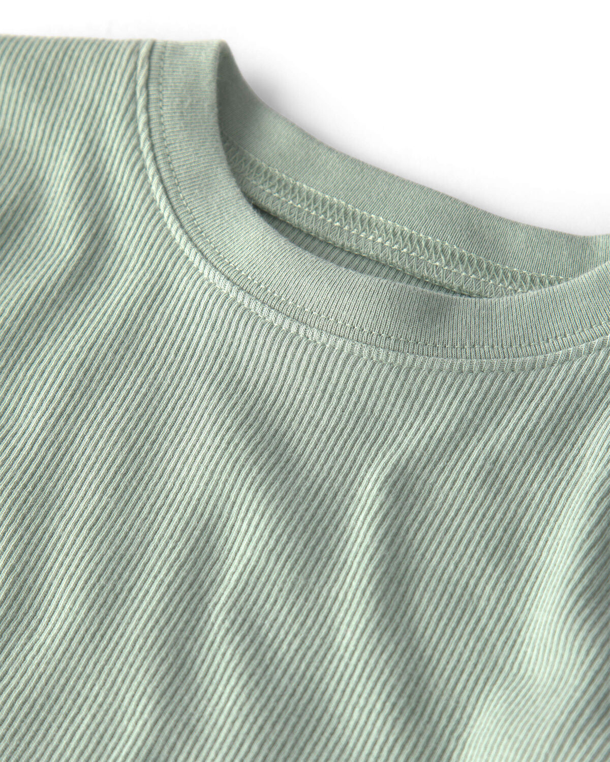 Kids 2-Piece Organic Cotton Ribbed Pajamas - Image 2