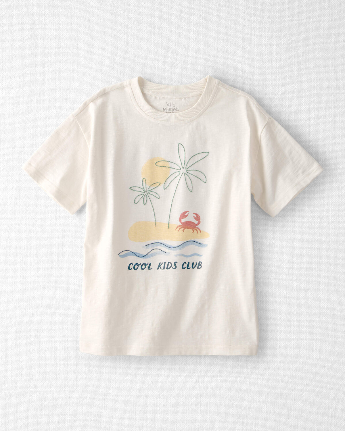 Kids Organic Cotton 'Cool Kids Club' Tee
