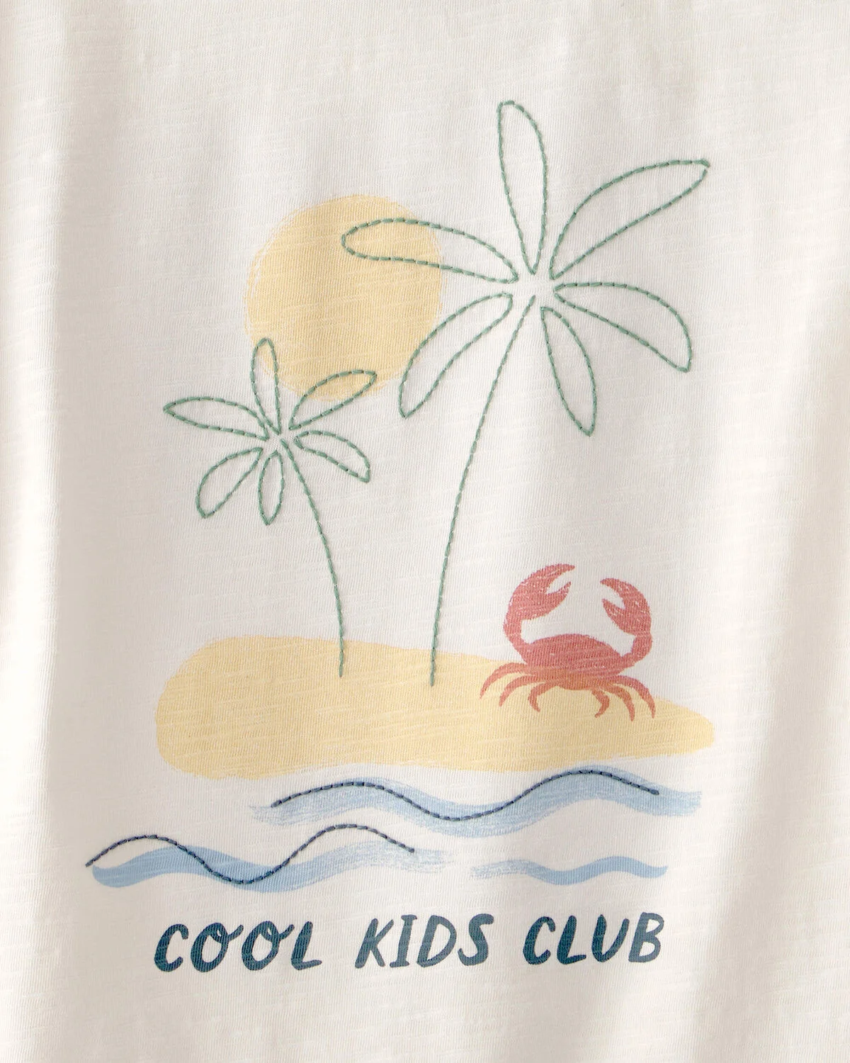 Kids Organic Cotton 'Cool Kids Club' Tee - Image 3